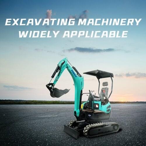 Mini excavator 1520KG Small Digger With Competitive Prices Hydraulic Crawler Small Tractor