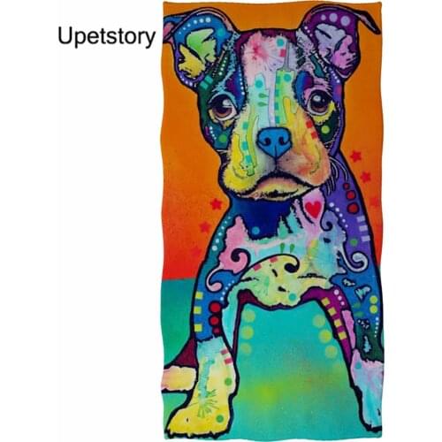 New Cat/Dog Printed Bath Towel Quick Dry Adults/Teens Bath Towel Gym Sport Hiking Yoga Mat Large Blanket Travel Camping