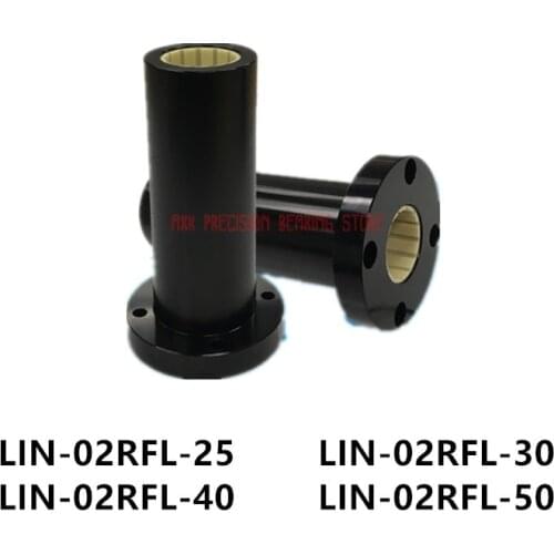 Extended Round Flange Plastic Linear Bearing Lin-02rfl-25 Lin-02rfl-30 Lin-02rfl-40 Lin-02rfl-50 Lmf25l Lmf30l Lmf40l Lmf50l