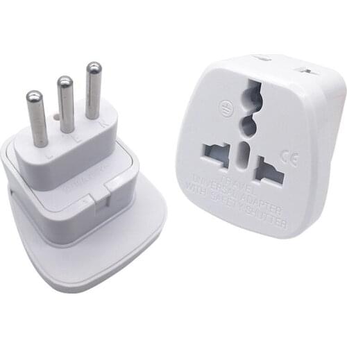 10pcs/Lot Universal UK US EU AU To Italy Uruguay Syria Travel Power Adapter Charger Converter Wall Plug Splitter Socket