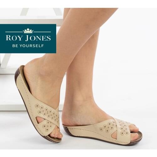 Roy Jones 2021 Summer Spring Women Slippers Casual Outdoors Microfiber Anatomical Stylish Women Slippers Model Nu:TRK01