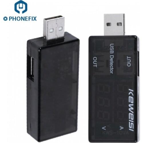 LCD Current Voltage Charger Capacity Tester USB Charger Doctor Power Meter Text Voltmeter For Mobile Phone Repair