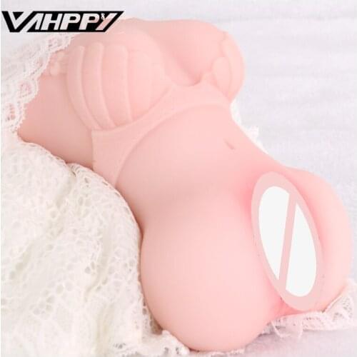 0.61kg Male Masturbation Realistic Silicone Japanese Vagina Uterus Pocket Pussy Artificial Vagina Male Adult Sex Doll for Mem