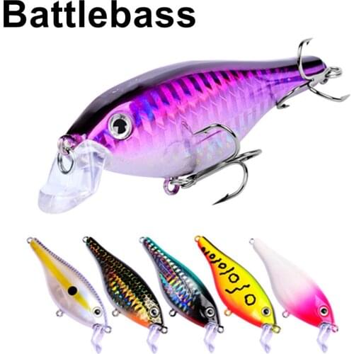 1Pcs Minnow Crankbait Wobblers artificial Crank Bait Bass 8.5cm 11g Fishing Lure pike trolling pesca carp Fishing Tackle