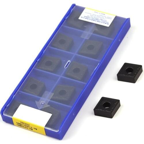 10Pcs CNMG160608-PM YBC251 CNMG160612-PM YBC251 CNC Lathe Tool Cutting Tool Carbide Insert External Turning Tool,For Steel Parts