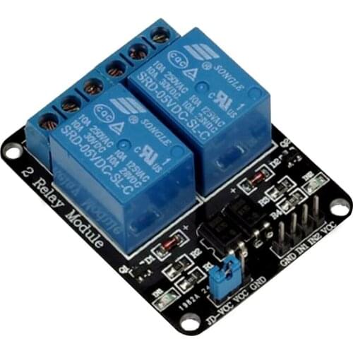 5v 2 Channel Relay Module with Optocoupler