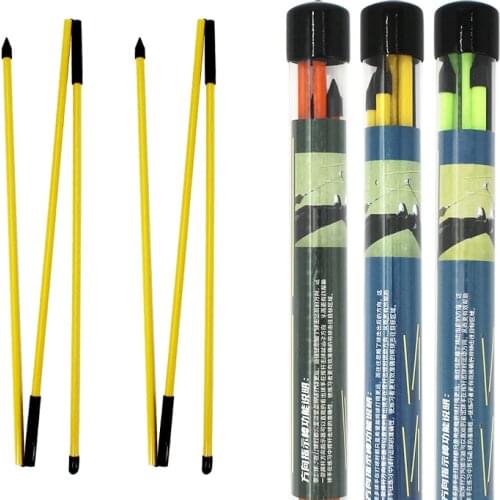 2Pcs 48" Golf Alignment Stick Putting Training Aid To Improve Golf Skills Ball Position Scores Swing Plane Orange Fiberglass