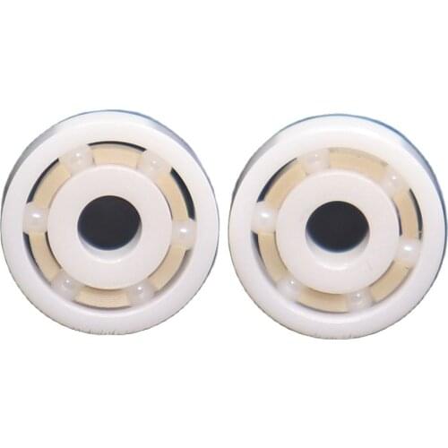 2PCS Full ZrO2 Ceramic Ball Bearing MR115 5x11x4 MM ABEC-9 ZRO2 Zirconia Ceramic Ocean Fishing Reels Miniature Ball Bearings