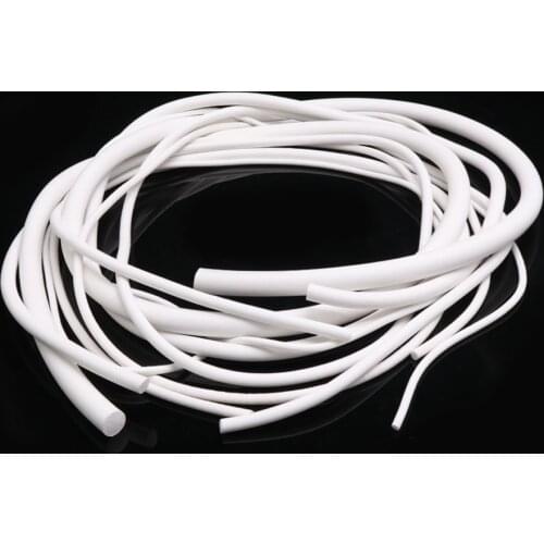 5/10M Sponge Cord White Round Silicone Rubber Foam Gasket Trim Seal Dia 2mm 3mm 4mm 5mm 8mm 10mm 12mm 14mm