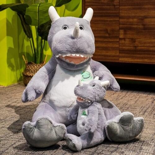 50cm Plush Hippo Dolls Stuffed Animal Soft Dinosaur Pillow Toy Child Gift