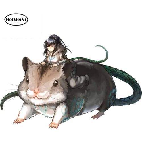 HotMeiNi 13cm x 8.7cm for Overlord Funny Anime Car Stickers and Decals Vinyl Waterproof Laptop Decor DM RV Car Assessoires