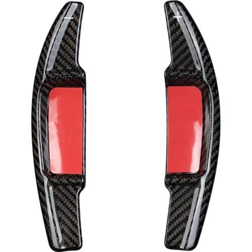 Carbon Fiber Car Steering Wheel Shift Paddle Shifter Car Accessories Fit For Benz E Class E260 2021