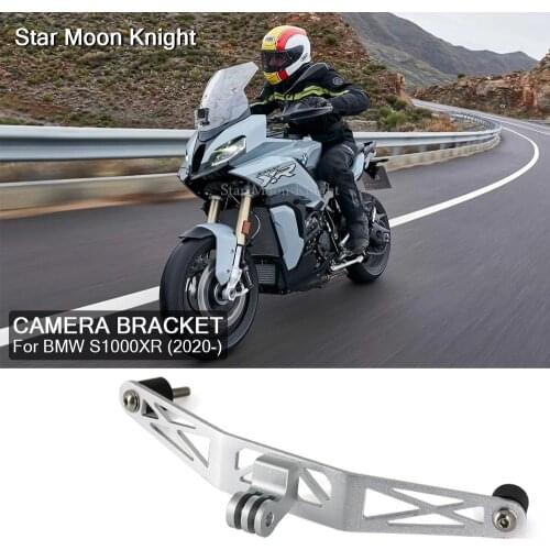 For BMW S 1000 XR S1000XR 2020 2021 - Motorcycle Riding Camera Holder Adjustable Metal Bracket Stand Cameras Driving Recorder