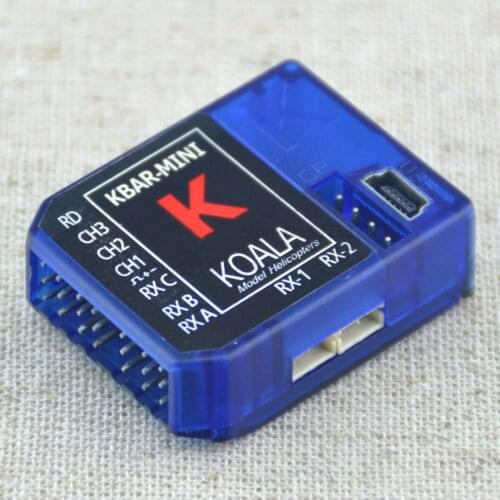 DIY Mini KBAR High-Speed 3 Axis Gyro Flybarless System For ALIGN T-REX etc. 450 550 600 700 RC Helicopter Drone