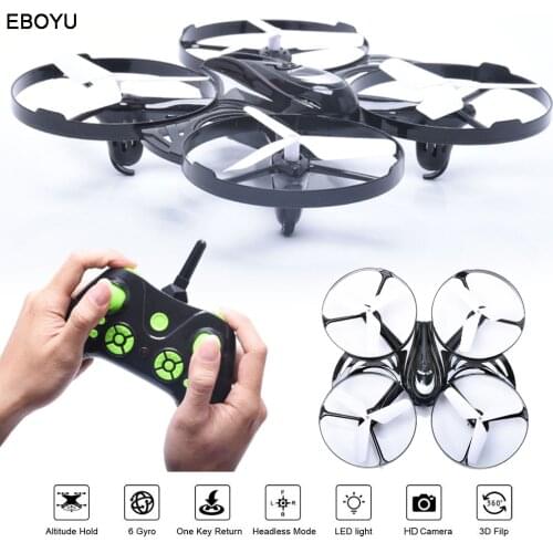 EBOYU ZT-991 4CH 2.4GHz Mini Racing Drone RC WIFI FPV Drone with Headless Mode Altitude Hold RC Quadcopter RTF