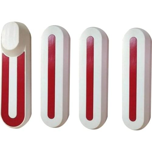 For Xiaomi M365 Electric Smart Scooter Wheel Hubs Cap Protective Shell Case with Sticker Decals Skateboard Replacement Parts W