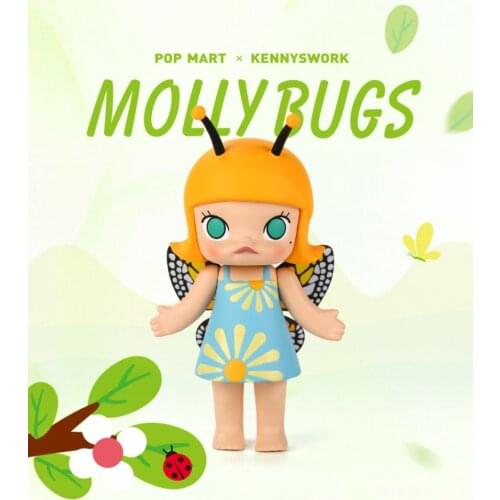 Cute Toys Genuine Molly Insect Series Blind Box Trendy Play Hand-made Decoration Gift