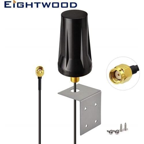 Eightwoo 4G LTE Cellular Trail Camera Antenna Wall Mount RP-SMA Male Aerial for SPYPOINT Link Micro Link Dark Link S Link EVO