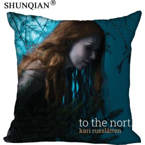 Custom Square Pillowcase Kari Rueslatten soft Pillow Cover Zippered More Size Two Sides DIY Pillowcase