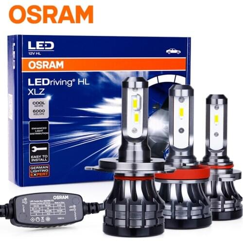OSRAM H1 H7 LED mini HB4 HB3 9012 9005 9006 H8 h4 лампы h11 светодиодные H16 HB2 HIR2 LED Headlight 12V 6000K Auto Car lamp Bulb