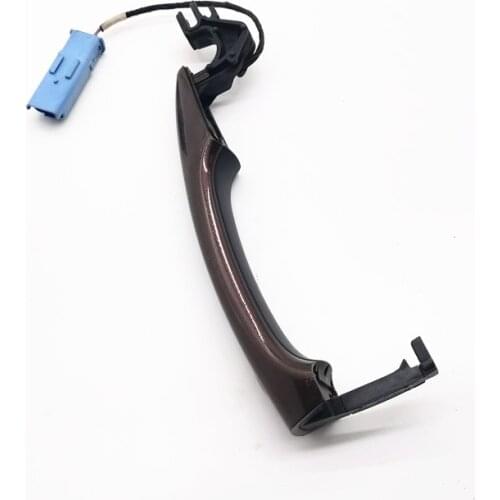Suitable for Peugeot 301 2008 408 Citroen C4L C5 high-equipped electroplating door handle with sensor outer handle 1609429880