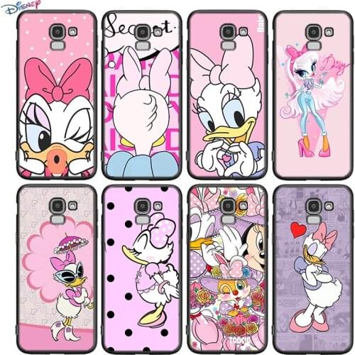 Silicone Cover Disney Daisy Duck For Samsung Galaxy J8 J7 Duo J6 J5 Prime J4 Plus J3 J2 Core 2018 2017 2016 Phone Case