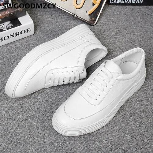 Elevator Shoes For Men Fashion Summer Shoes Men Leather Brand Breathable Man Shoes Leather Genuine Zapatos Hombre Casual Cuero