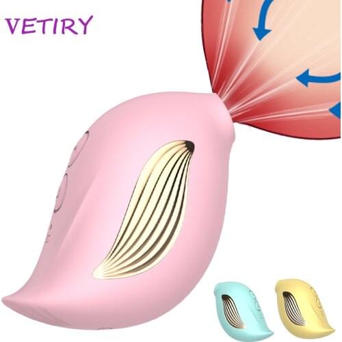 VETIRY Birds Clit Sucker Vibrator Oral Licking 10 Speed Vibrating Clitoral Stimulator Nipple Sucking Massage Sex Toys for Women