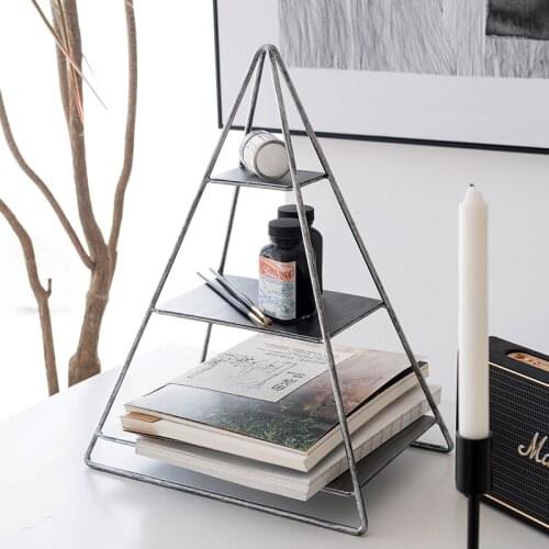 Gold & silver Pyramid rack display stand wedding dessert table cake stand