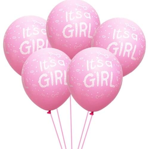 100pcs/lot 12 inch Boy Girl Latex Balloon BOY Balloon GIRL Latex Balloon Party decoration Balloon