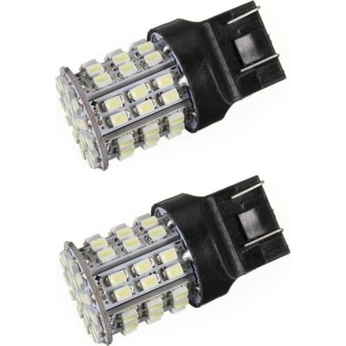 2x T20 7440 7443 64 SMD White 6000K Reverse Brake Tail LED Bulb Light Lamp 12V