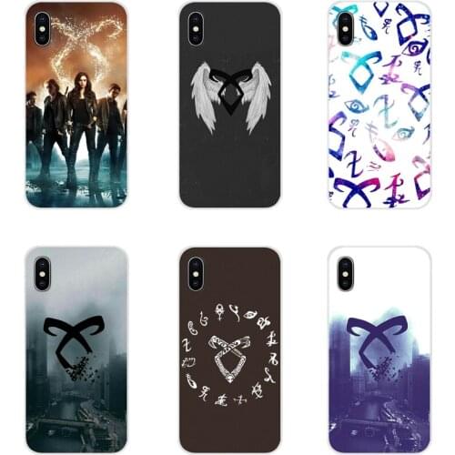 For Samsung Galaxy S4 S5 MINI S6 S7 edge S8 S9 S10 Plus Note 3 4 5 8 9 Shadowhunters Runes Accessories Phone Cases Covers