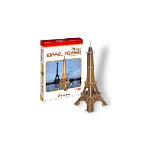 Paper model 3D models kids toy jigsaw game Eiffel Tower baby toys S3006h freeshipping