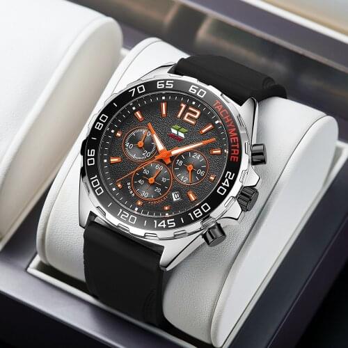 SWISH Men Watch New Top Brand Luxury Quartz Stainless Steel Watches Mens Sports Waterproof Chronograph Relogio Masculino