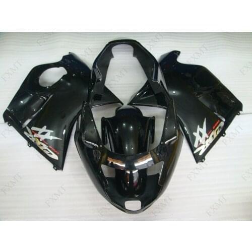 For Honda Cbr1100XX 1999 Fairings CBR 1100 XX 1997 Fairing Kits CBR 1100 XX 1996 - 2005 Body Kits Black