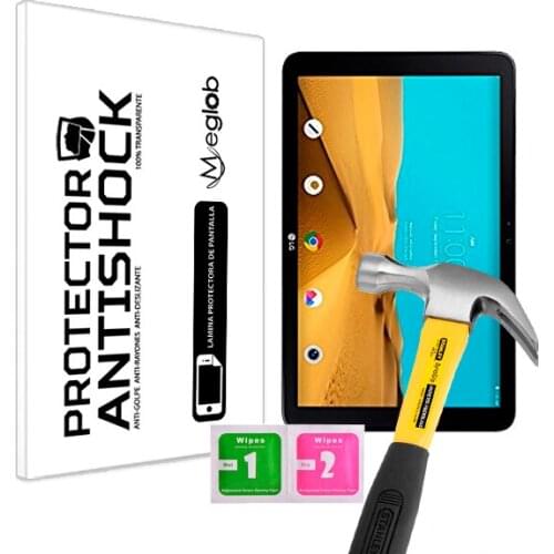 Screen protector Anti-Shock Anti-scratch Anti-Shatter compatible with LG G Pad II 10.1