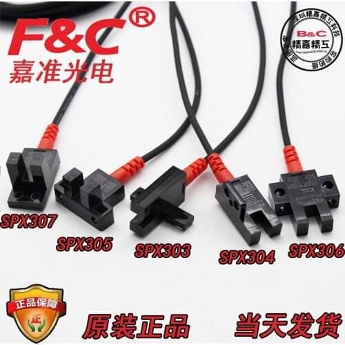 F&C FC-SPX303 Taiwan trough photoelectric switch 305304306307