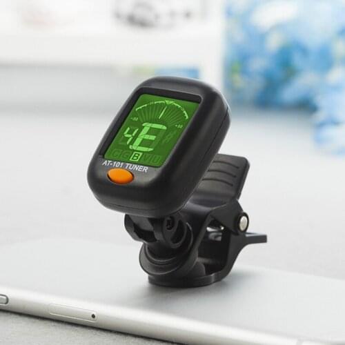 Digital Chromatic LCD Clip Type Electric Tuner Fits for Bass Guitar Ukulele Violin WHShopping