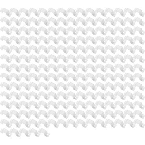 Led Light Strip Mounting Clip 5730 / 2835 / 5050 Mounting Holder Translucent Snap (Width: 17Mm, 200 Pieces / Package)