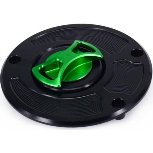 Motorcycle CNC Gas Fuel Tank Cap Cover For KAWASAKI ZX10R ZX6R ZX14 Z1000 Ninja 1000 650R ER6N Versys Concours Z750