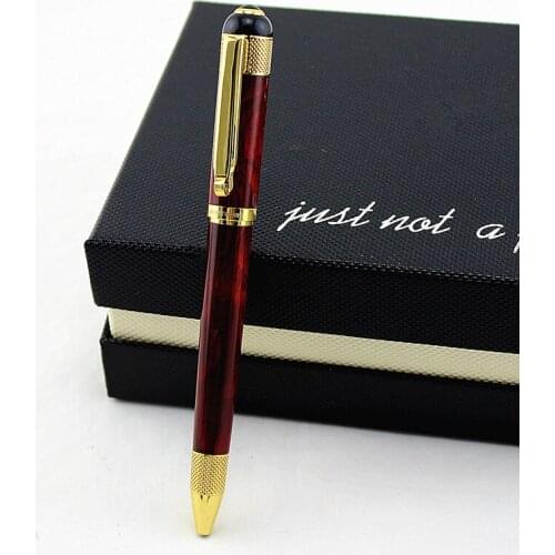 High quality Gold-color metal gel pen 0.7mm luxury gift pen business conference office student school supplies