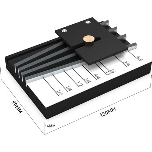 Full Size 4/4 1/8 Violin String Multifunction Spacing Marker Luthier Tool