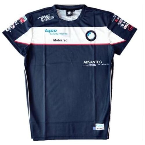 Mens Motorbike Racing T-shirt Quick-dry Jersey Motorcycle T For BMW Clothes Summer Moto GP Motorsport Tyco Motorrad T-shirts