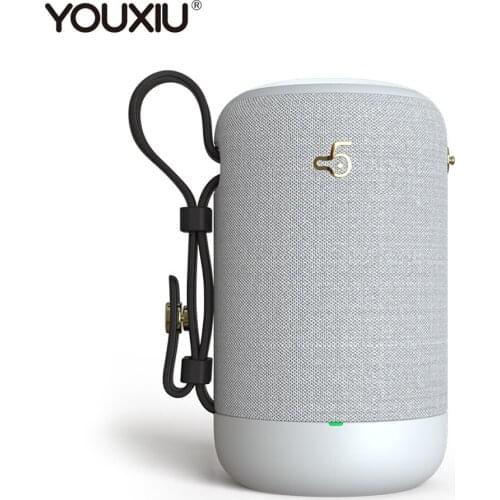 YOUXIU Portable Bluetooth Speakers Wireless Outdoor Waterproof IPX5 Mini Loudspeakers Big Power 10W Column Boombox Music Player
