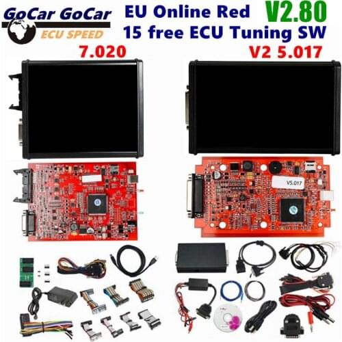 10pcs Wholesale V2.70 V5.017 OBD Manager Master Version Full Chip 4LED V7.020 V2.25 ECU Programmer Scanner No Tokens