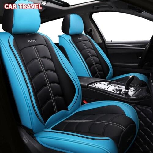 Front Rear Luxury Leather car seat cover For nissan np300 mazda demio hyundai terracan audi 100 c4 kia sorento porsche cayenne