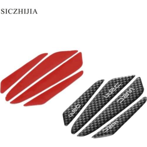 4x carbon fiber car door edge protection for Citroen C-Quatre C-Triomphe Picasso C1 C2 C3 C4 C4L C5 Elysee/DS-series