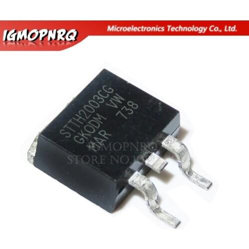 10PCS STTH2003CG TO-263 STTH2003 TO263