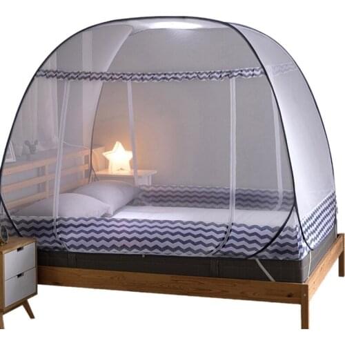 180cm Mosquito Net Tent Home Decoration Student Double-Layer Breathable Mosquito Net Bed Mosquito Net