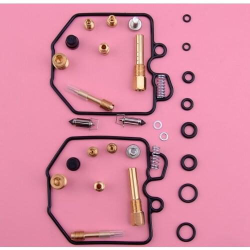 2 Sets Carburetor Repair Rebuild Kit Fit for Honda CM400A CM400T CM 400 A T 1979